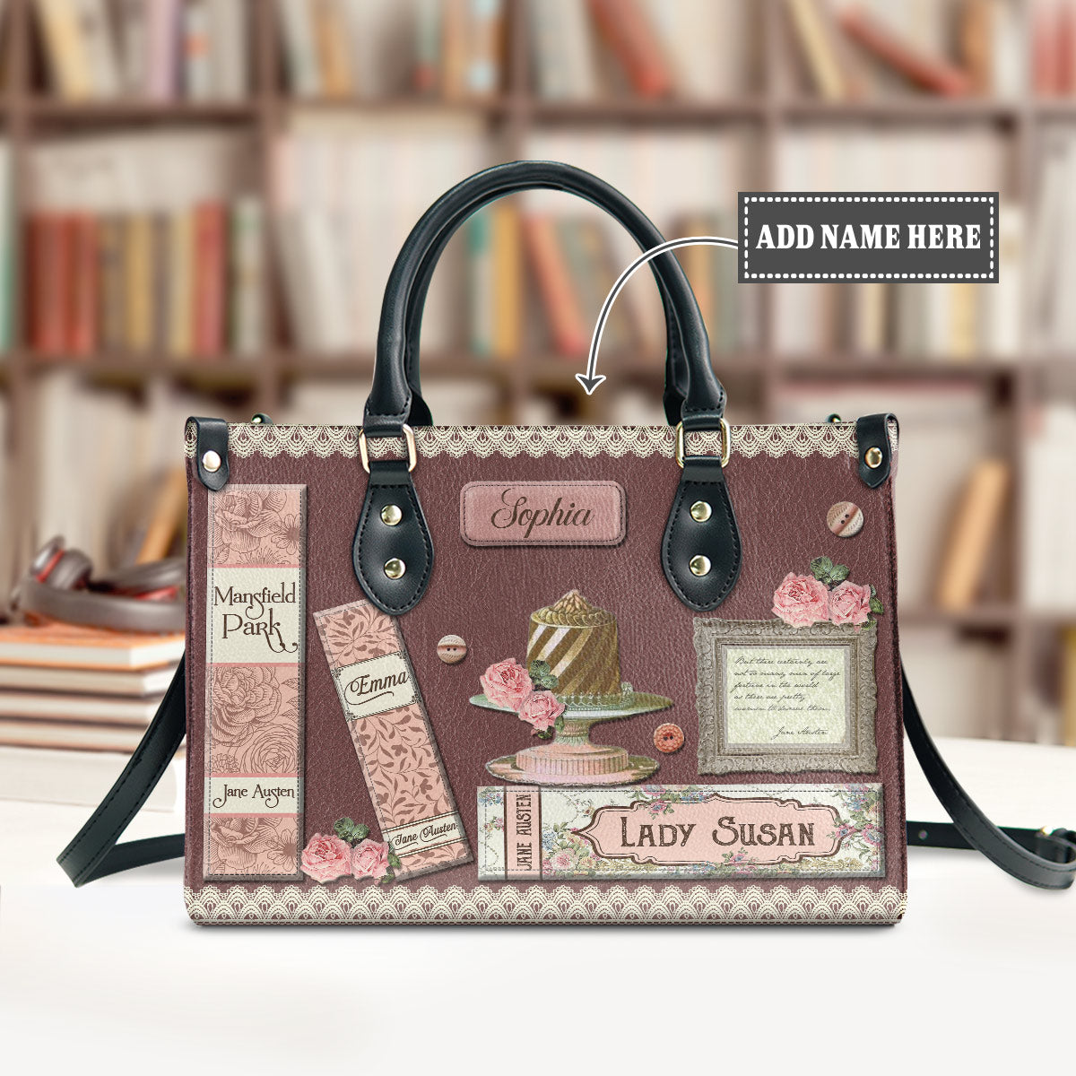 Emma Book Tote Bag