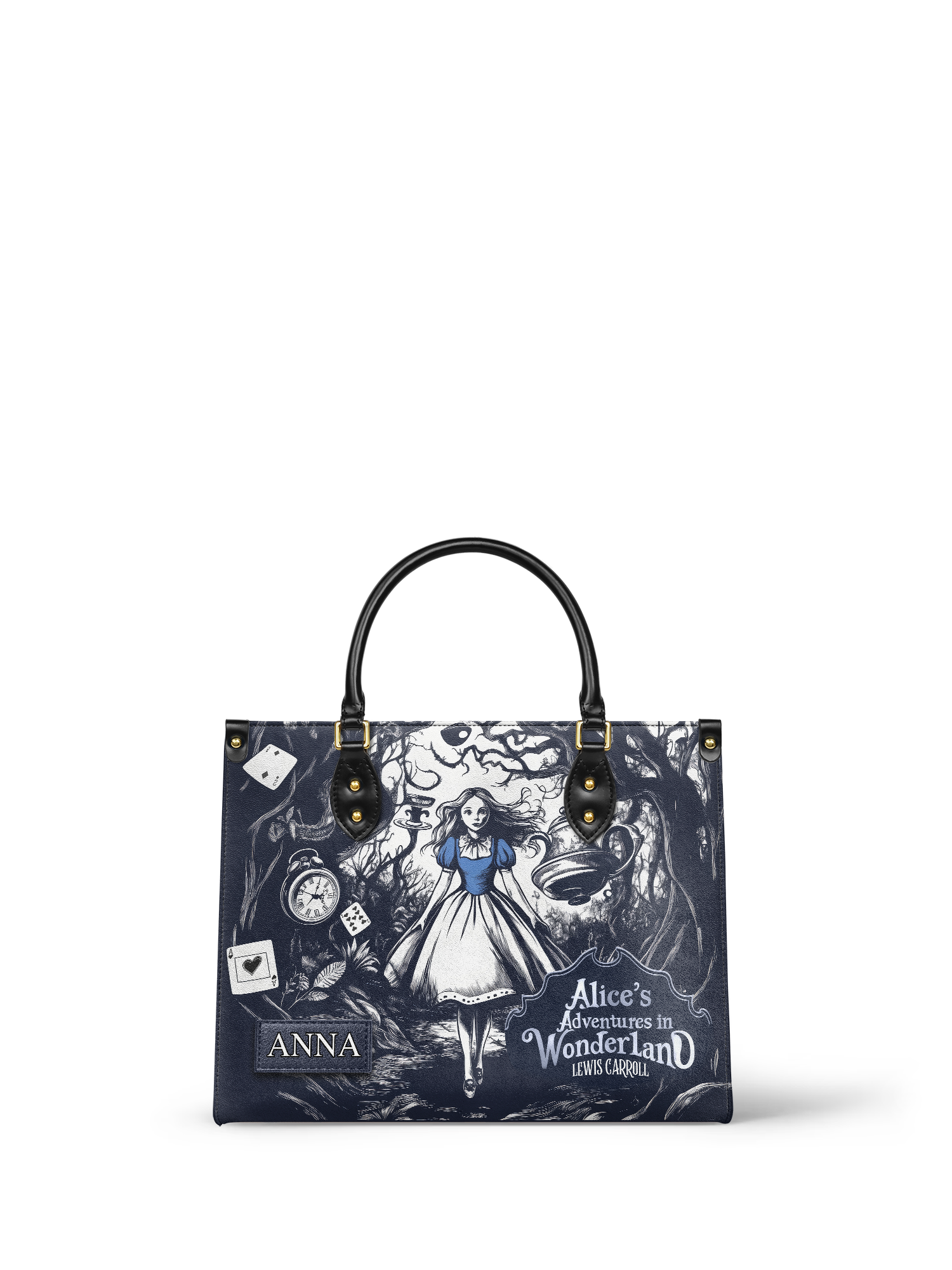 Alices Adventures In Wonderland HHRZ21086603ES Leather Bag