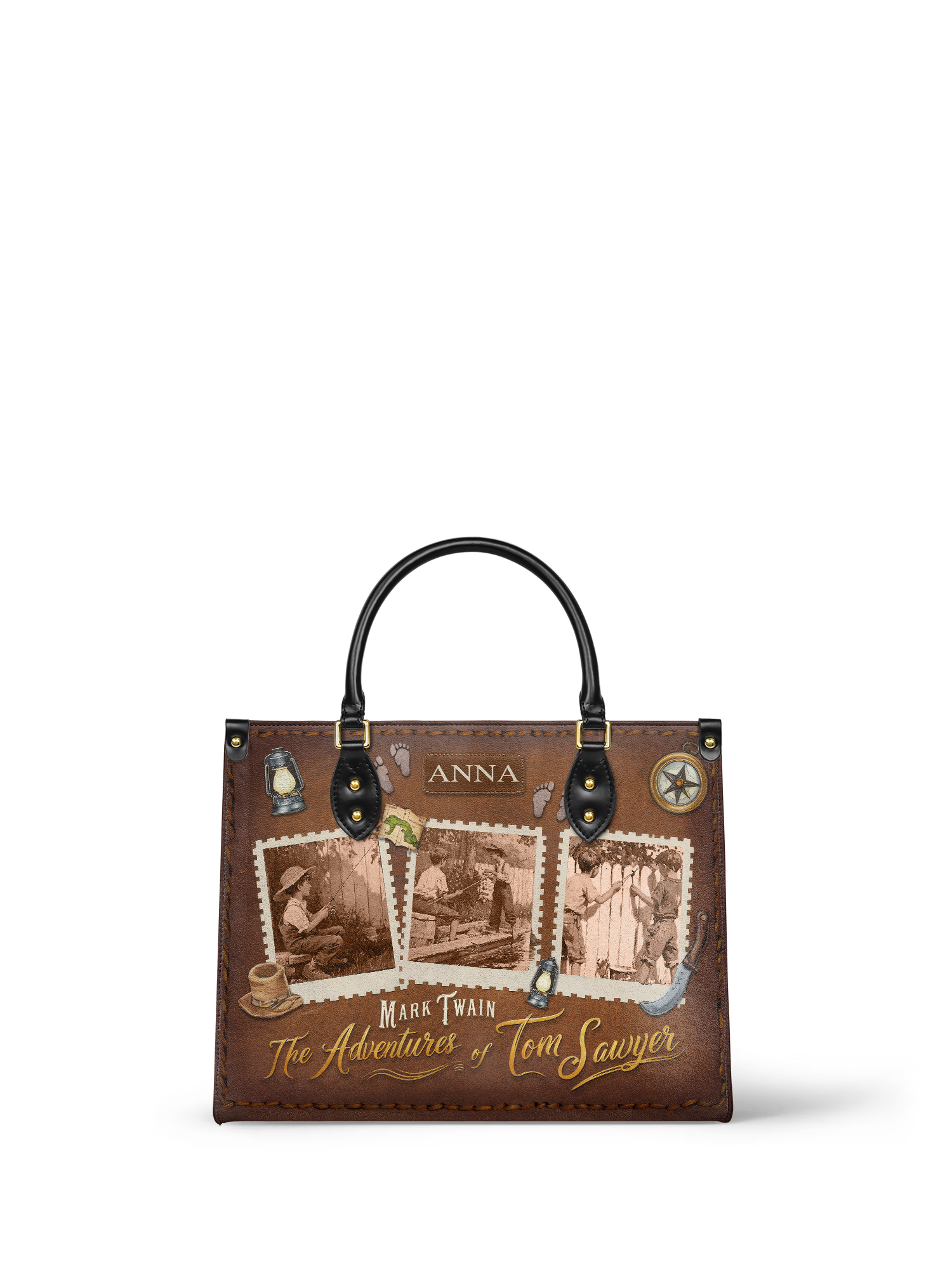 The Adventures Of Tom Sawyer HHRZ21083236CV Leather Bag