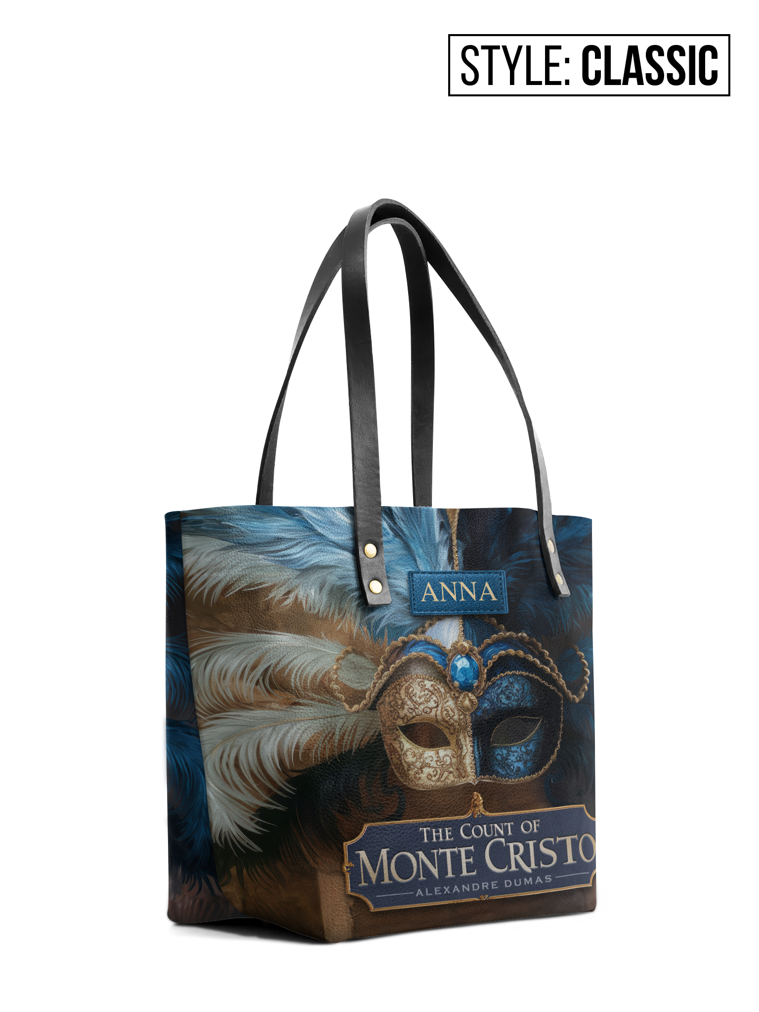 The Count Of Monte Cristo HTRZ26089806XL Leather Tote Bag