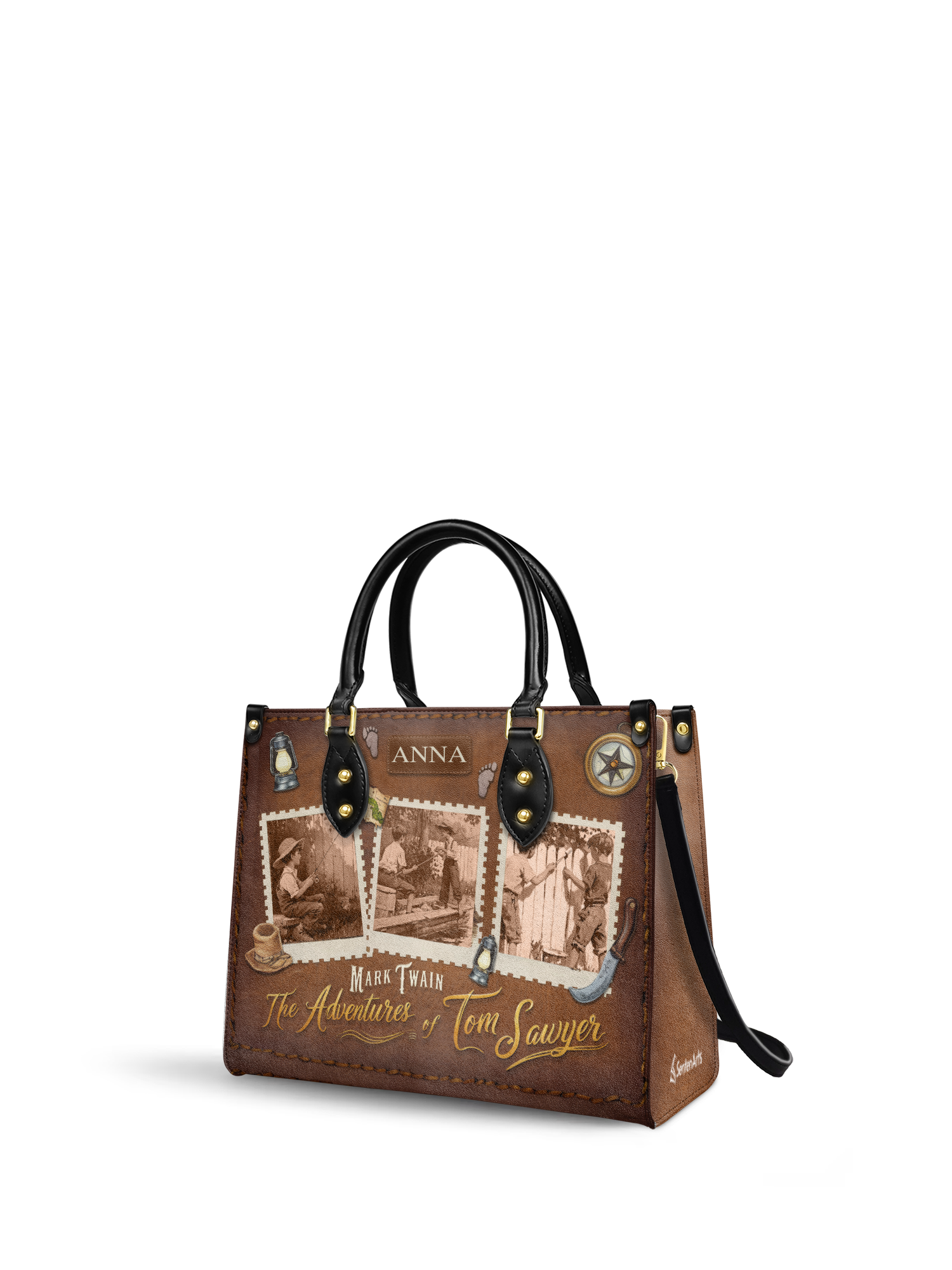 The Adventures Of Tom Sawyer HHRZ21083236CV Leather Bag